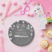 Winter onederland pappteller (Party)