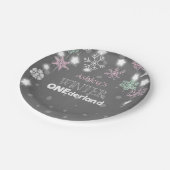 Winter onederland pappteller (Schrägansicht)