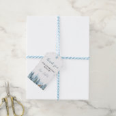 Winter Onederland Rentier Vielen Dank, dass Sie da Geschenkanhänger (Mit Garn)