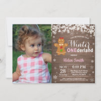 Winter Onederland Rustic Girl 1. Geburtstag