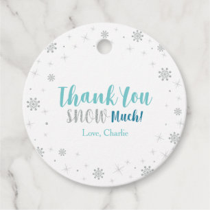 Winter Onederland, Silber & Mint 1. Geburtstagsfei Geschenkanhänger