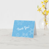 Winter Onederland Snowflake 1. Geburtstag Party Karte (Gelbe Blume)