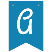 Winter Onederland Snowflake 1. Geburtstag Party Wimpelkette (Dritte Fahne)