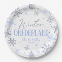 Winter ONEderland Snowflake 1st Birthday Party