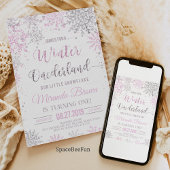 Winter ONEderland Snowflake Geburtstag Geschenkanhänger