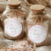 Winter ONEderland Snowflake Geburtstag Runder Aufkleber