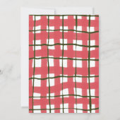 Winter ONEderland Thank You Card Einladung (Rückseite)