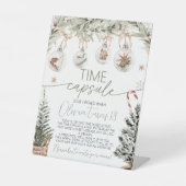 Winter Onederland Time Capsule Sign Sockelschild (Vorderseite)