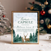 Winter ONEderland Time Capsule Sign Sockelschild