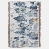 Winter Onederland Weihnachtshäuser Decke (Vorderseite Vertikal)