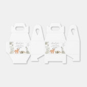 Winter Onederland Woodland Animal Geburtstag Geschenkschachtel (Ungefaltet)