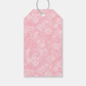 Winter Onederland Woodland Animals 1st Birthday Geschenkanhänger (Rückseite)