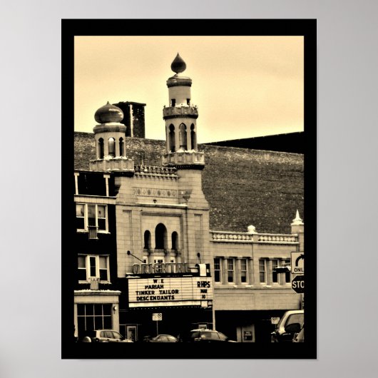 Winter Oriental Theater Poster (Vorne)