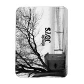 Winter Outhouse Magnet (Vertikal)