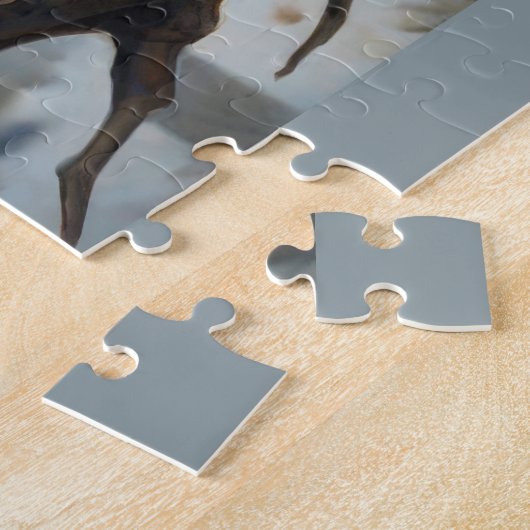 winter owl Christmas snow Puzzle (Seite)