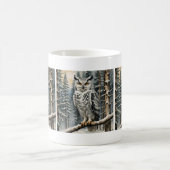 Winter Owl Coffee Tasse (Mittel)
