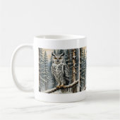 Winter Owl Coffee Tasse (Links)