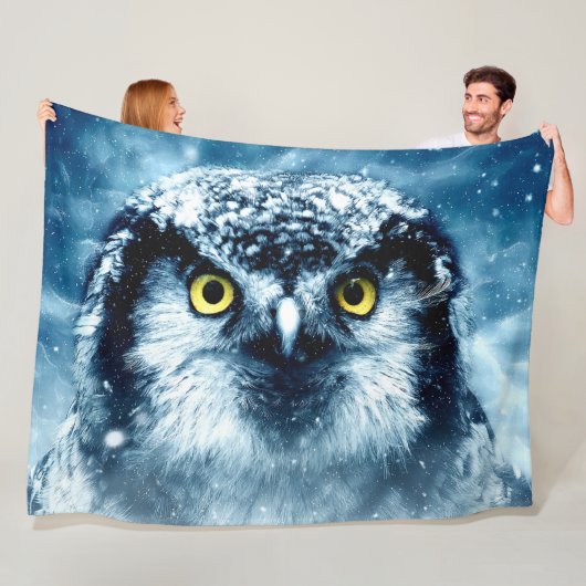 WINTER OWL FLEECEDECKE (Beispiel)