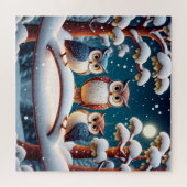 Winter Owl Jigsaw Puzzle (Horizontal)