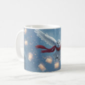 “Winter Owl Magic Mug” Kaffeetasse (Vorderseite Links)
