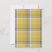 Winter Owl Weihnachtsdusche Dankeskarte (Rückseite)