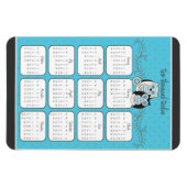 Winter Owls 2012 Calendar Magnet (Horizontal)
