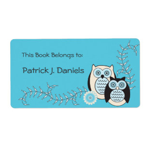 Winter Owls Buchzeichen
