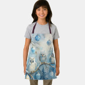 Winter Owls Weihnachtsfeiertage Schürze (Insitu)