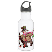 Winter Pals Edelstahlflasche (Vorderseite)