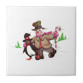 Winter Pals Fliese (Vorderseite)