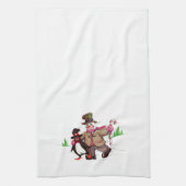 Winter Pals Geschirrtuch (Vertikal)