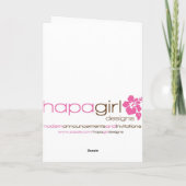 Winter-Panda-Bärn-gefaltete Feiertagskarte (Rückseite)