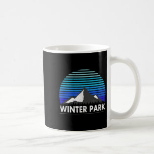Winter Park Colorado Blaumeise Berg Kaffeetasse