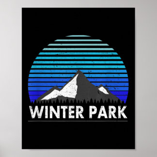 Winter Park Colorado Blaumeisenberg  Poster