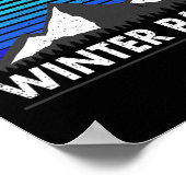 Winter Park Colorado Bluebird Mountain Poster (Ecke)