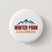 Winter Park Colorado Button (Vorderseite)