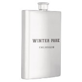 Winter-Park Colorado Flachmann (Rechts)