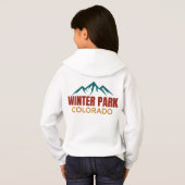 Winter Park Colorado Hoodie (Schwarz voll)