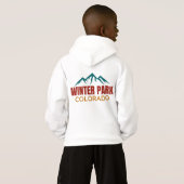 Winter Park Colorado Hoodie (Schwarz voll)