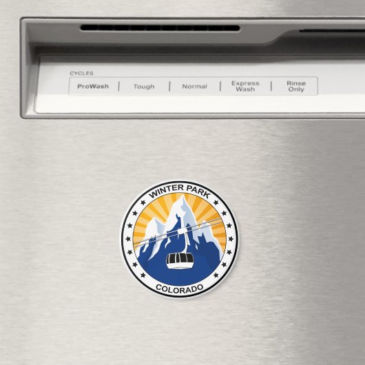 Winter Park Colorado Magnet (In Situ (Geschirrspüler))