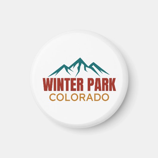 Winter Park Colorado Magnet (Vorne)