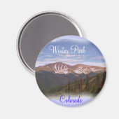Winter Park Colorado Magnet (Vorderseite/Rückseite)