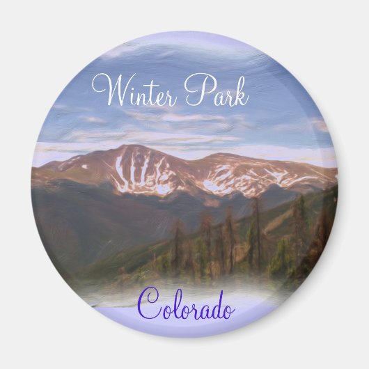 Winter Park Colorado Magnet (Vorne)