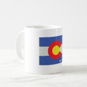 Winter-Park, Colorado - Neon Kaffeetasse (Vorderseite Links)