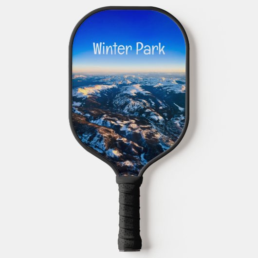 Winter Park Colorado Pickleball Schläger (Vorderseite)
