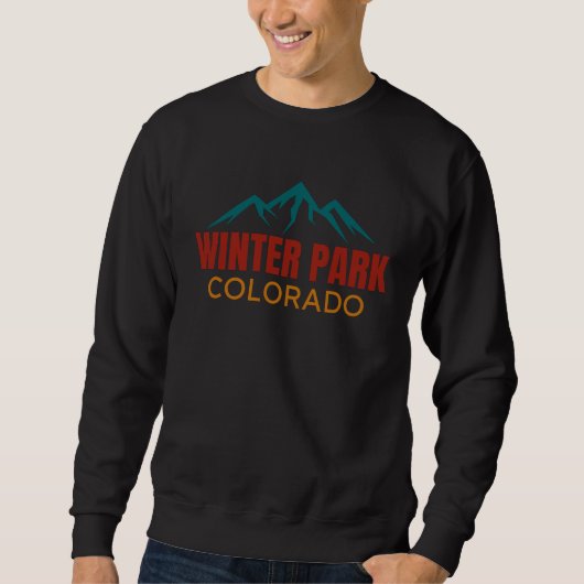 Winter Park Colorado Sweatshirt (Vorderseite)