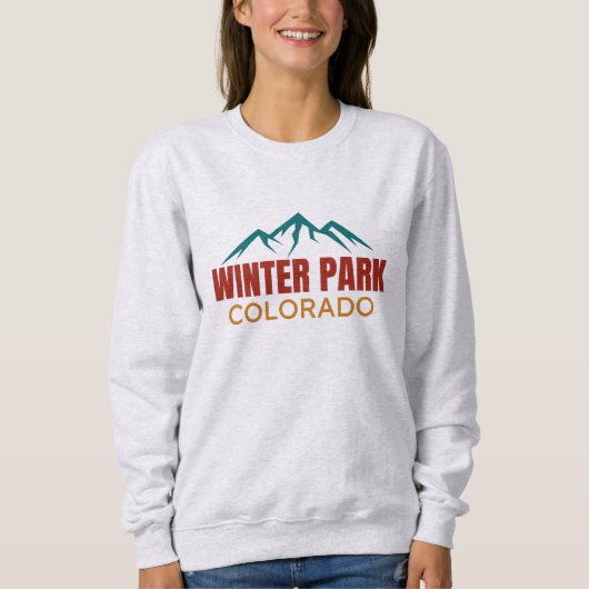 Winter Park Colorado Sweatshirt (Vorderseite)