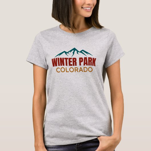 Winter Park Colorado T-Shirt (Vorderseite)