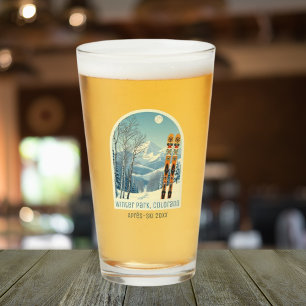 Winter Park Colorado Urlaubskurort Bier Glas
