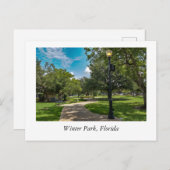 Winter Park Florida Postkarte (Vorne/Hinten)